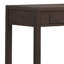Bureau d'écriture contemporain en bois massif avec plateau à clavier rabattable de 38 po Hollander