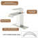 Probe Single Hole Faucet Single-handle Bathroom Faucet Waterfall Spout Sink Faucet 1.2GPM