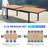 Heck 12 - Person Rectangular Outdoor Dining Set with Extension Teak Tabletop-117326030-118589811-119089063
