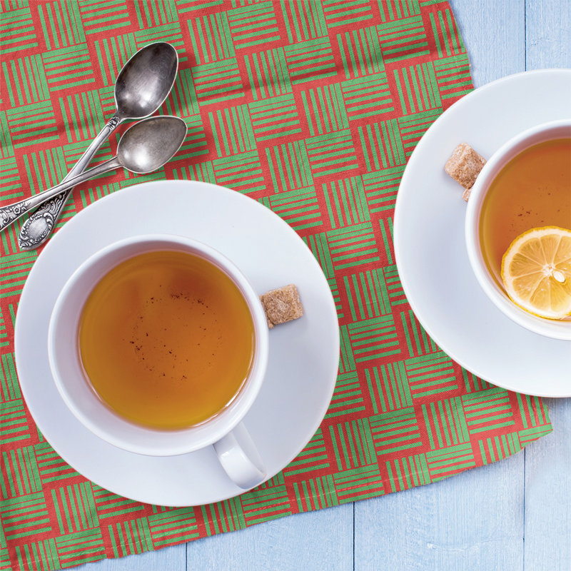 Waffle Tea Towel Kitchen Towel, Poly Twill