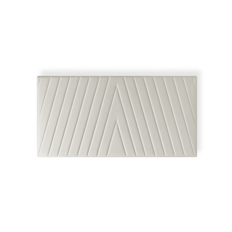 Richborough Upholstered Headboard, Cream, Double (4'6)