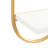 Carlile 2 Piece Oval Bracket Shelf-714655544-714655545