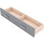 Lit double avec rangement et, gris - Économie d'espace pour les petits espaces-1018976723-1018976722