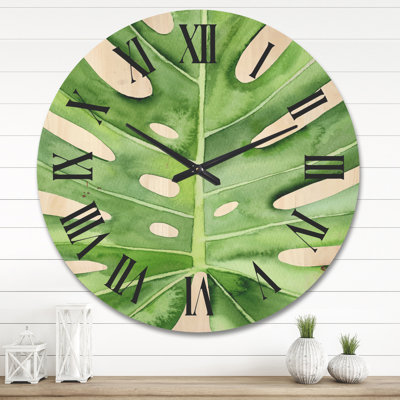 Solid Wood Wall Clock