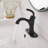Single-Hole Single-handle Bathroom Faucet with Drain Assembly-95166391