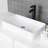 24" L x 14" W Ceramic Rectangular Vessel Bathroom Sink-58910679