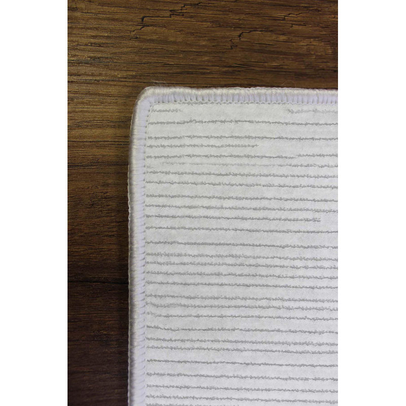 Stylish Woven Carpet (4 x 6 Feet), 100% Polyester, 0.3 in Pile Height | Antibacterial, Non-Slip PVC Dot Underside | Machine Washable, 3D Digital Printed Design | Perfect for Living Room, Bedroom & Office Decor