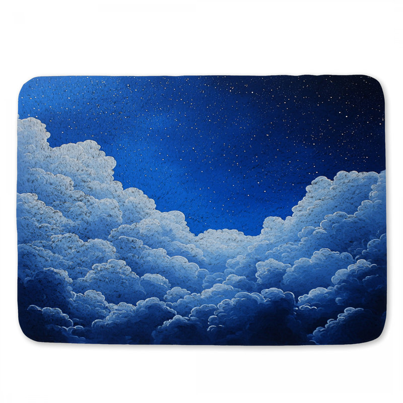 Tapis de bain Clouds Sky, L 24 po x l 17 po