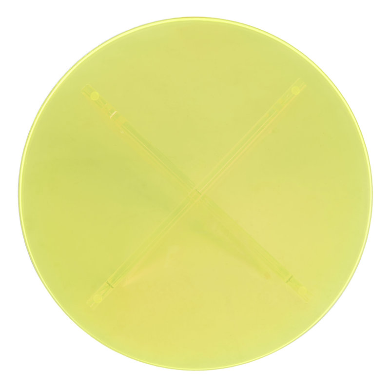 Edwards End Table, Neon Yellow
