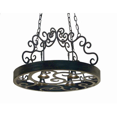 Dior Metal Handcrafted Round Hanging Pot Rack