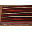 Tapis kilim rayé à plat 6 x 9