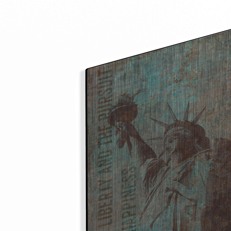 'Rusty Lady' by Andrea Haase, Metal Wall At,, 16" H x 12" W