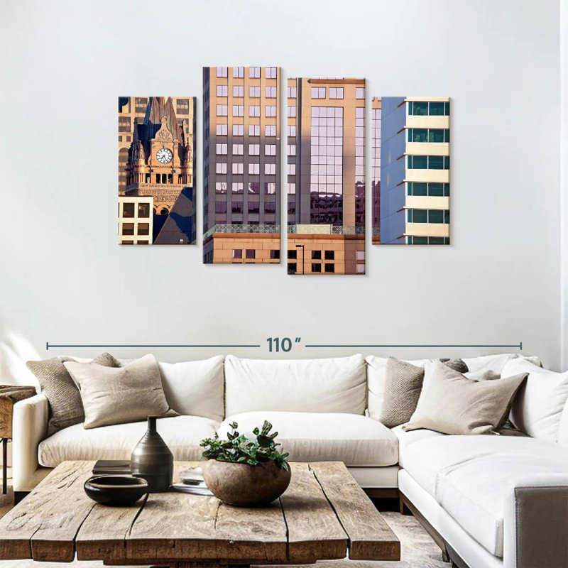 Lilie Midtown Milwaukee Sunglow, 48" H x 75" W