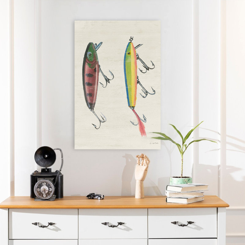 Crème et eau de poisson, bord V Art, H 24 po x l 16 po