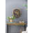 9.8X3.7X6.9" Alu Timber Wavy Rect Vase,Small