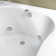 Universal 1.5" Rotary Leg Tub Drain with Overflow