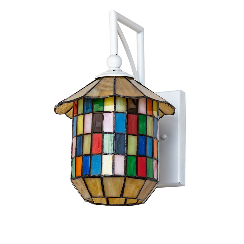 8" Wide Meyer Lantern Wall Sconce