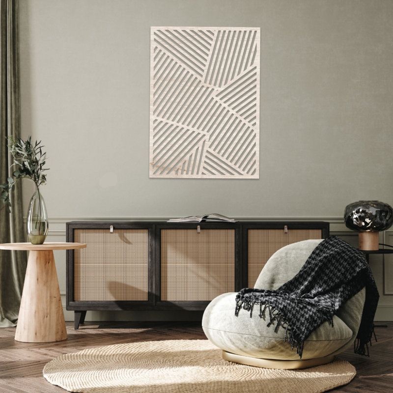 Décoration murale montagnes, H 13 po x l 18 po x P 1 po