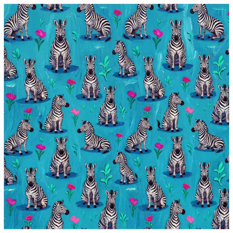 Tapis de bain Zebra, 34in W x 21in L