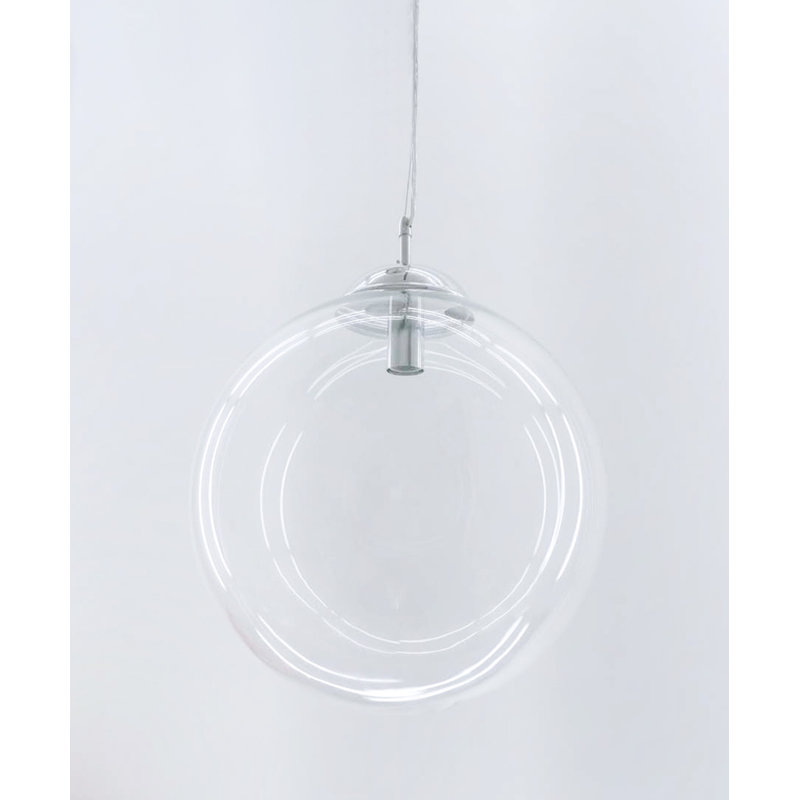 luminaire sphère suspendu 1 lumières Ramsel, H 16,5 po x l 16 po x p 16 po
