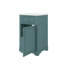 Meuble-lavabo de 20 po avec lavabo en céramique, porte à fermeture en douceur, tablette réglable-192901827