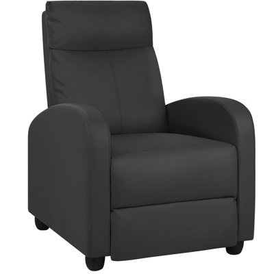 Fauteuil inclinable manuel en simili cuir Eshel