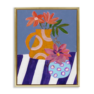«Blue Whimsy Farm Vase» par Nikita Jariwala
