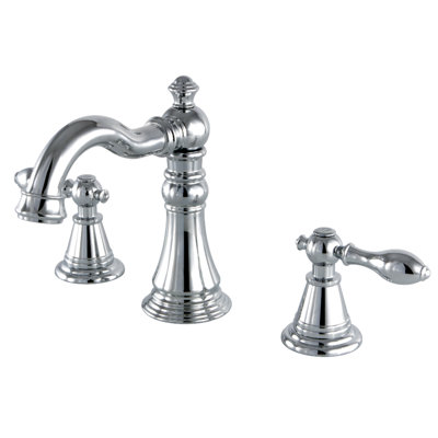 Victorian Widespread Faucet with Pop-Up Drain