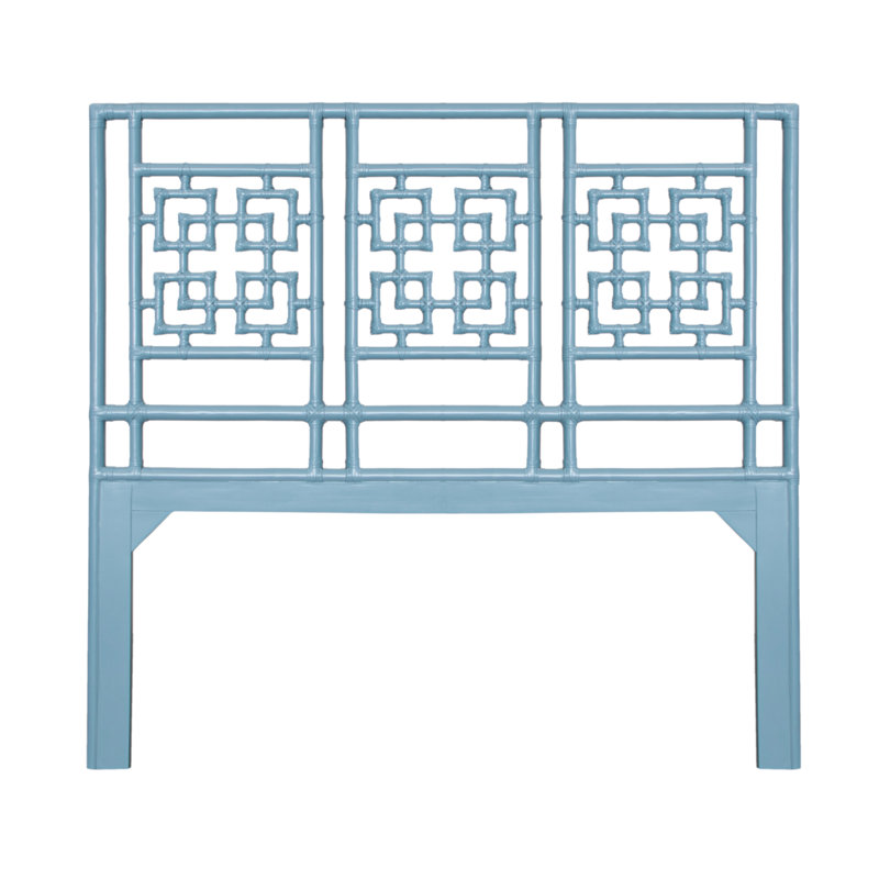 Palm Springs Headboard, Queen, Pool Blue