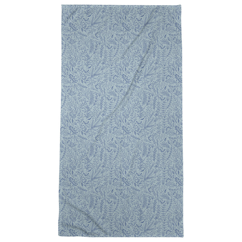 Katelyn Elizabeth Cotton Blend Bath Towel, Sky Blue