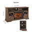 Crédence de rangement Jacintha l 60 po avec foyer électrique inclus-540901158