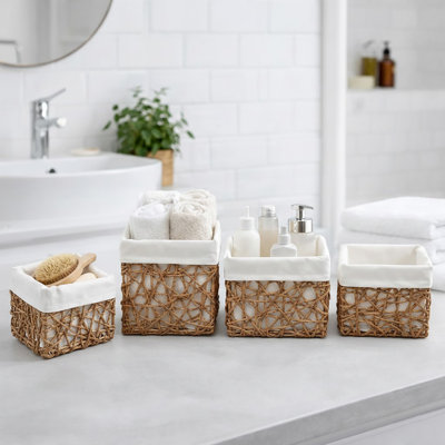 Ensemble de paniers de rangement 4 pièces