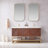 Boydton 60'' Free Standing Double Bathroom Vanity with Stone Top-1433301724-1433389606