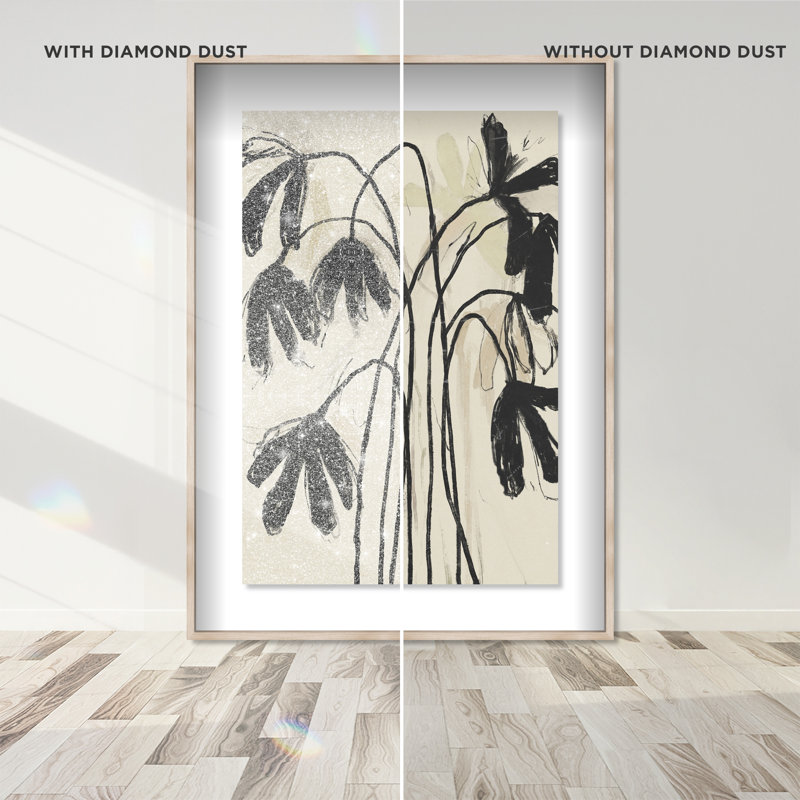 Tree Abstract Studio Print by Oliver Gal, 16.5"H x 11.5"W, Natural Oak Shadowbox
