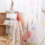 Rideaux pour salon 2 rideaux semi-transparents avec motif de papillons imprimés de printemps