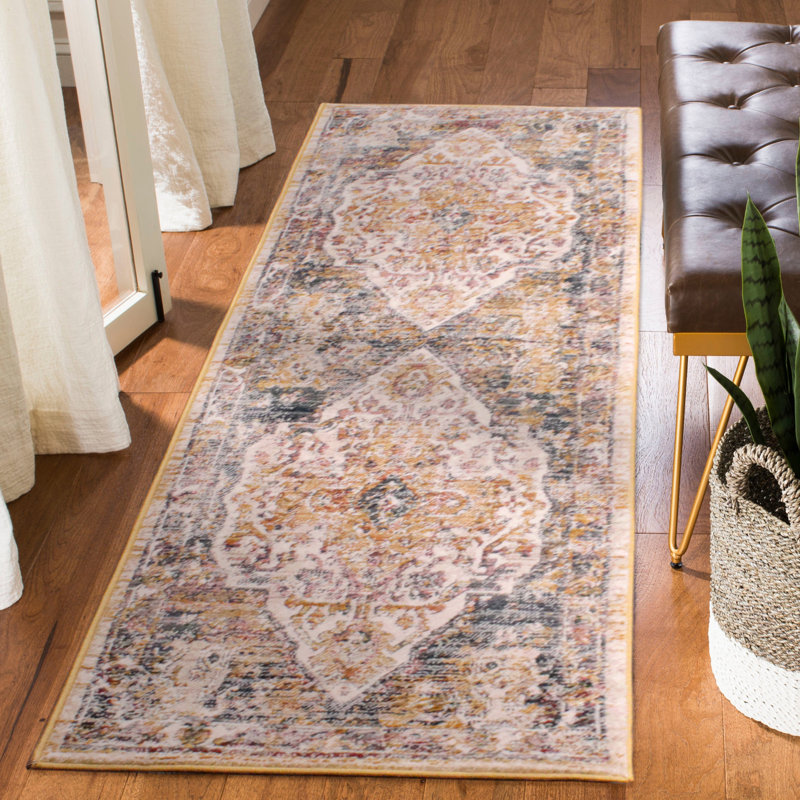 Montes Abstract Area Rug, Rectangle 66 x 100cm