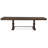 Extendable Trestle Dining Table With 6 Side Chairs Buffet And Hutch-1076374672