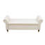 63.3" Sherpa Upholstered Storage Loveseat with Rolled Arms