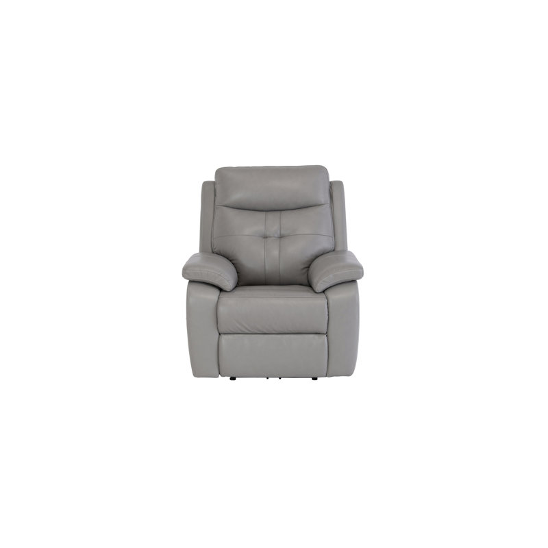 Dmarion 89cm Wide Wall Recliner Standard Recliner, Grey