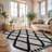 Modern High-Low Indoor Area Rug-1333306283