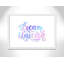 «Dream Like a Unicorn», impression sur papier-47848704-47848714