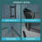 Fold Frameless Shower Door With Tempered Glass-115606745