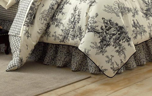 Jupe de lit Bouvier, Simple, 15"