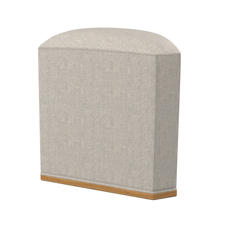 Quinn Novelty Ottoman, Libby Linen, Amber