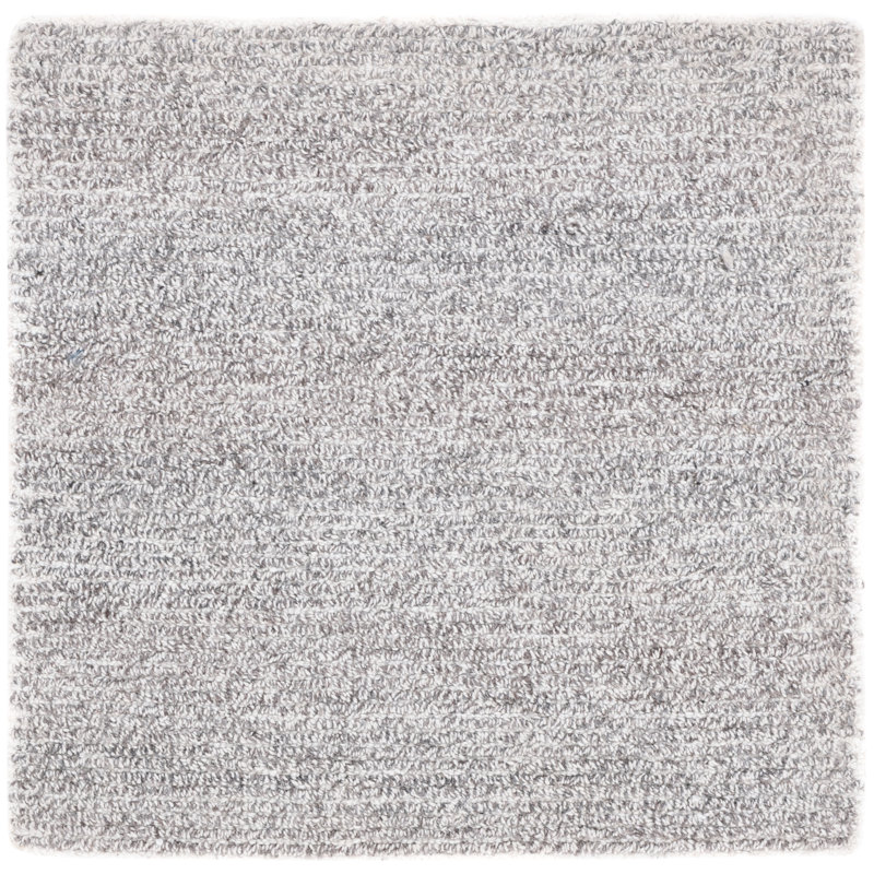 Ebony Hand Tufted Pet Yarn Pile Rug, Rectangle 4' x 6'