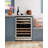 Kalamera Dual Zone 23.5'' 46 Bottle Wine Refrigerator with Reversible Door