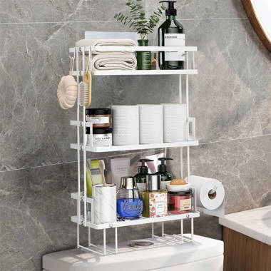 Rebrilliant Avalisse Metal Adhesive Bathroom Shelves