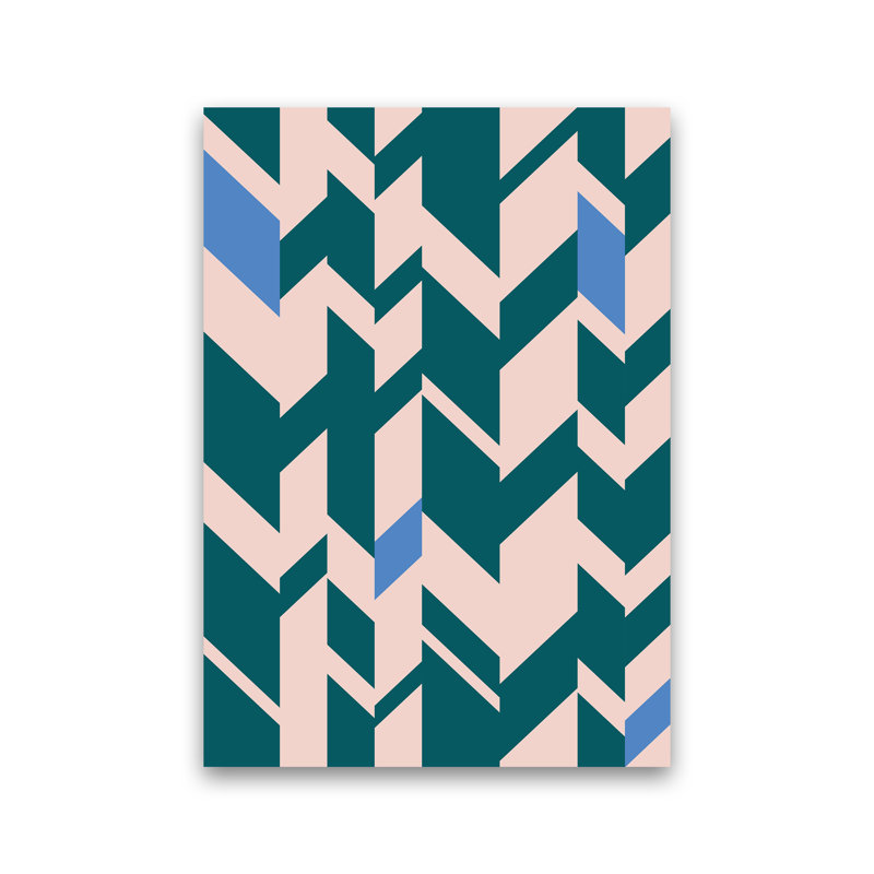 Chevron - Print, No Framed, 30cm H x 21cm W x 1cm D