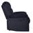 Jacobo Wood & Fabric Glider Recliner -10726915