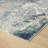 Ezra Abstract Performance Blue/Gray/Brown Area Rug-889856190